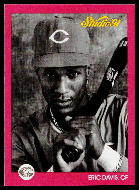 Eric Davis 1991 Studio #162 Cincinnati Reds