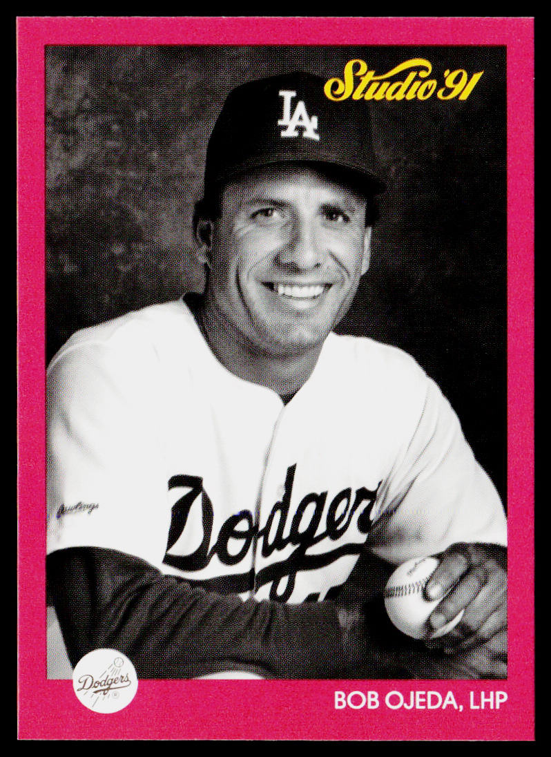 Bob Ojeda 1991 Studio #187 Los Angeles Dodgers