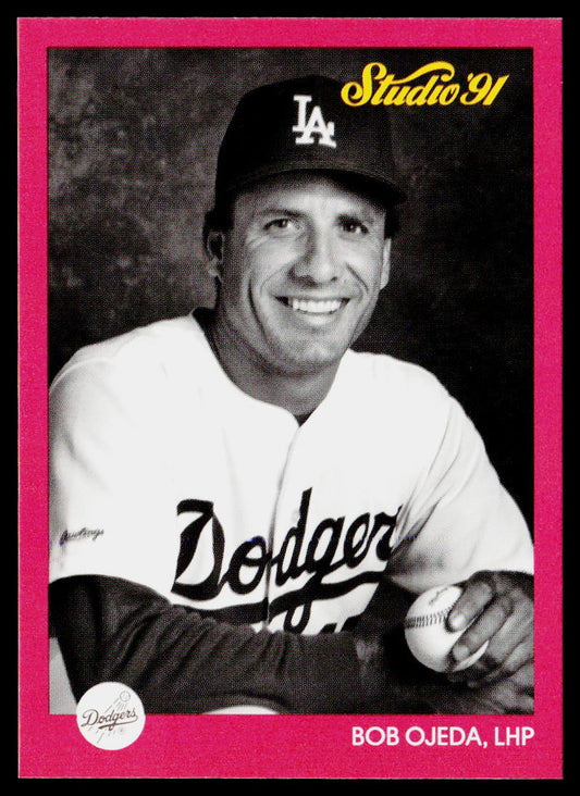 Bob Ojeda 1991 Studio #187 Los Angeles Dodgers