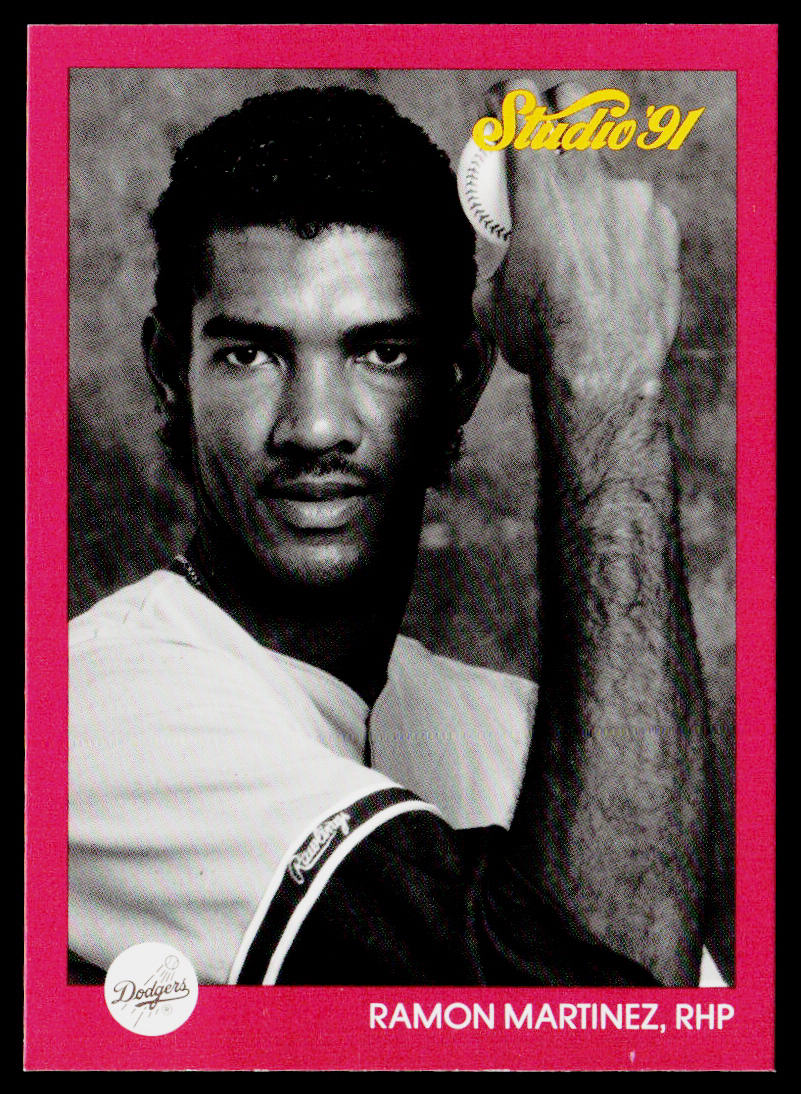 Ramon Martinez 1991 Studio #184 Los Angeles Dodgers