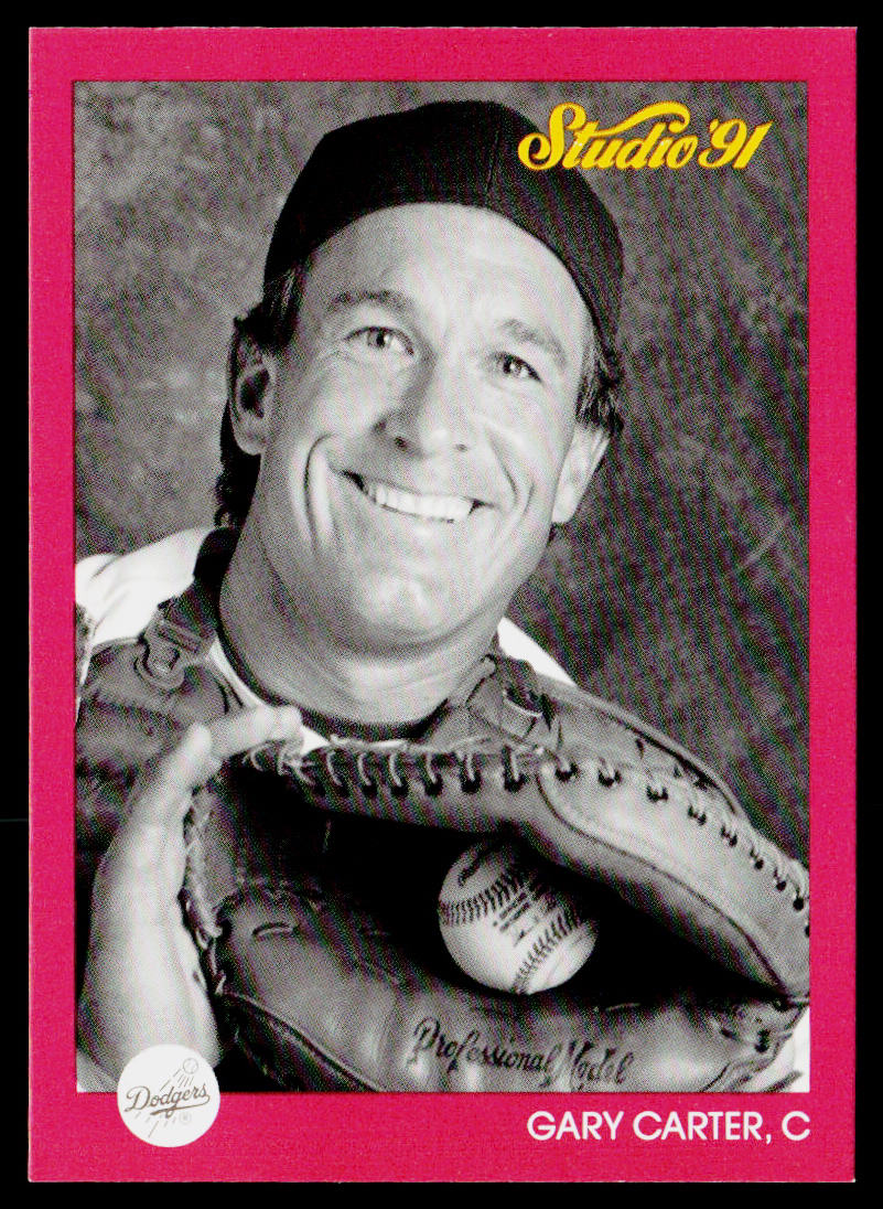 Gary Carter 1991 Studio #182 Los Angeles Dodgers