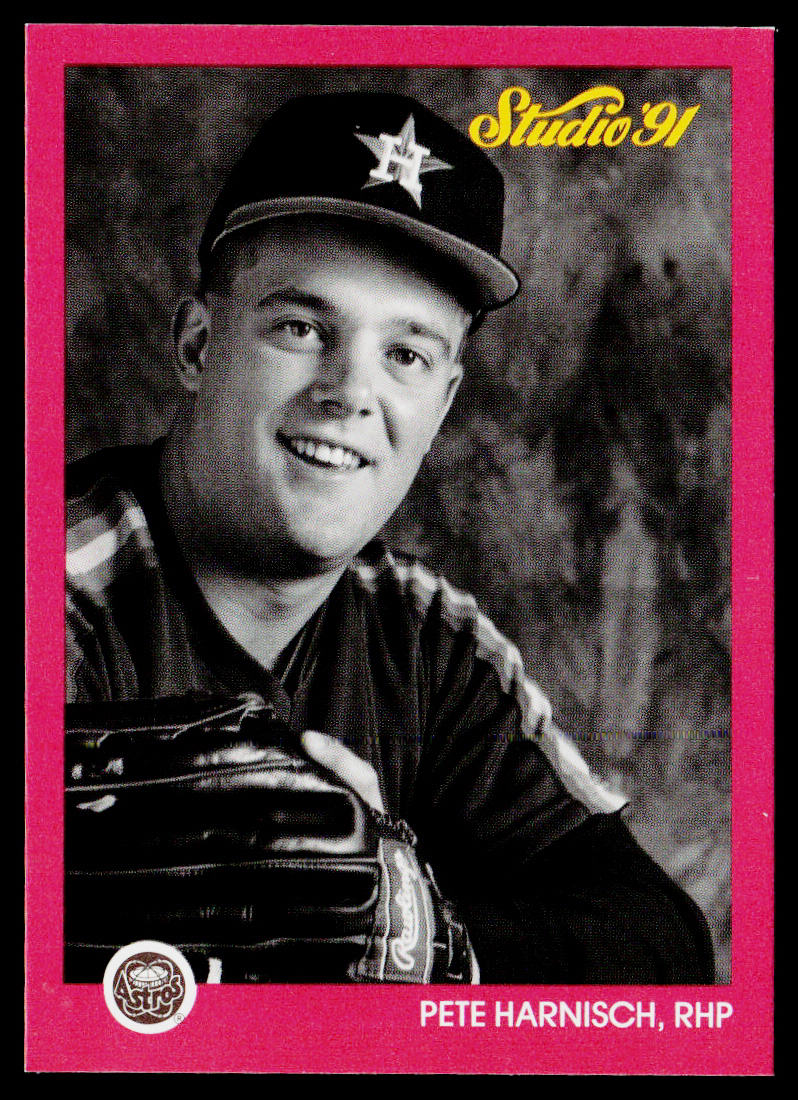 Pete Harnisch 1991 Studio #177 Houston Astros