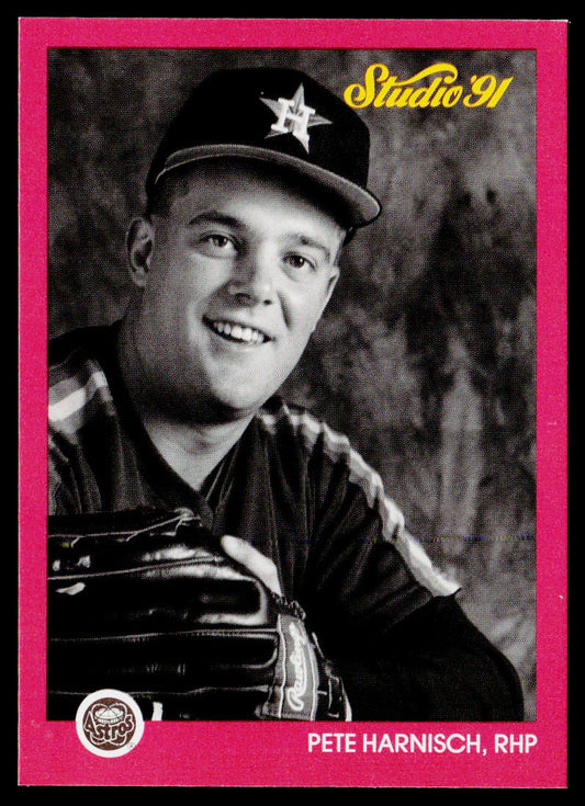 Pete Harnisch 1991 Studio #177 Houston Astros