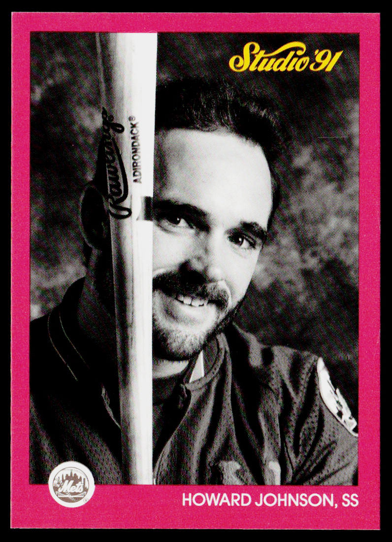 Howard Johnson 1991 Studio #207 New York Mets