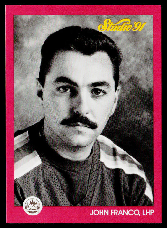 John Franco 1991 Studio #203 New York Mets