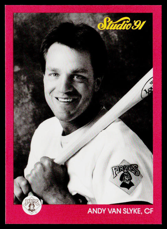 Andy Van Slyke 1991 Studio #230 Pittsburgh Pirates
