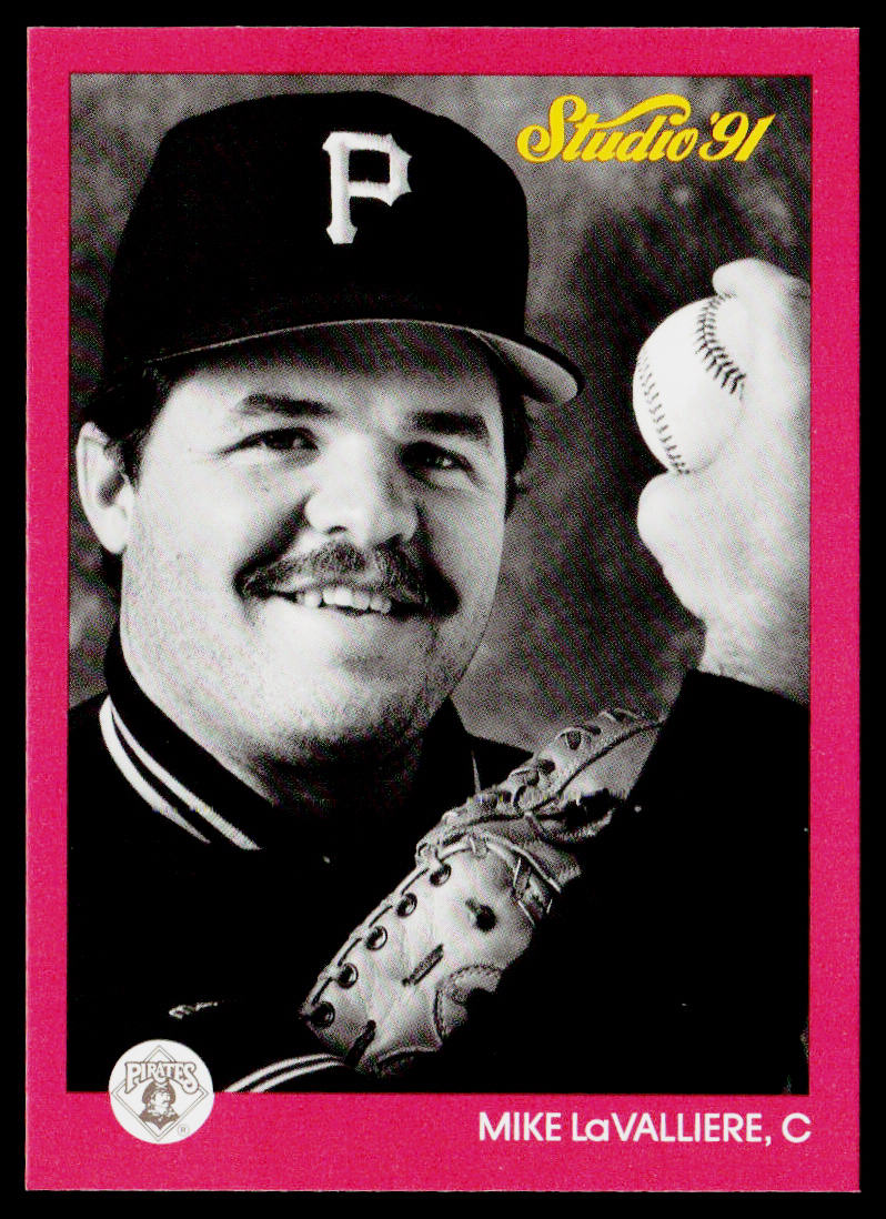 Mike LaValliere 1991 Studio #226 Pittsburgh Pirates