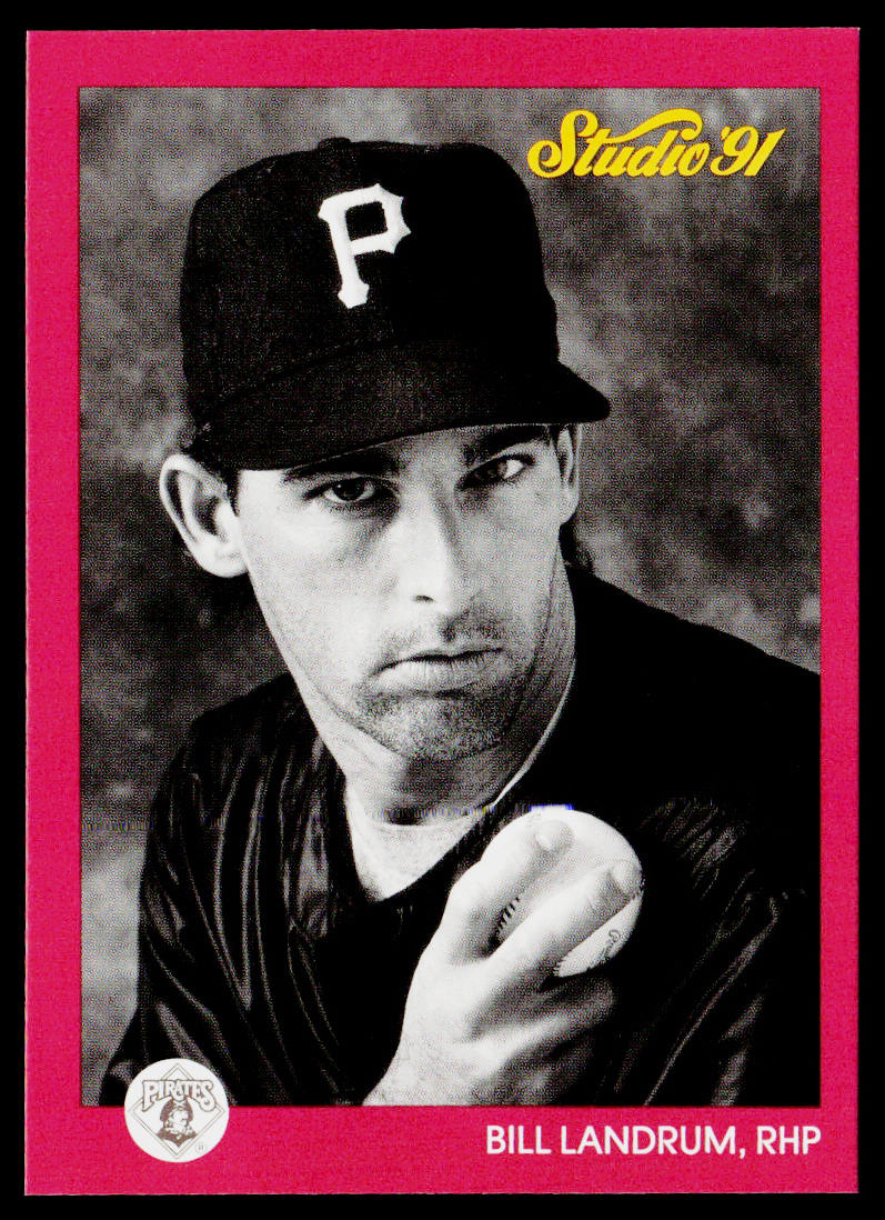 Bill Landrum 1991 Studio #225 Pittsburgh Pirates