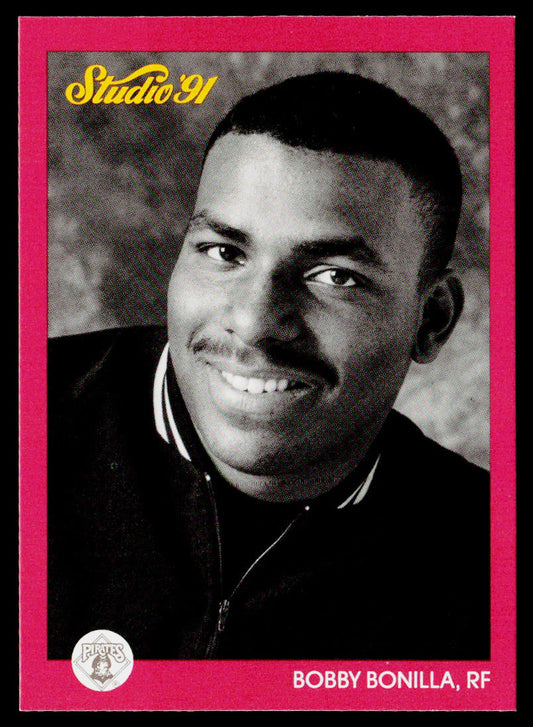 Bobby Bonilla 1991 Studio #223 Pittsburgh Pirates