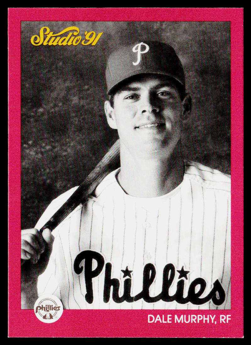 Dale Murphy 1991 Studio #220 Philadelphia Phillies