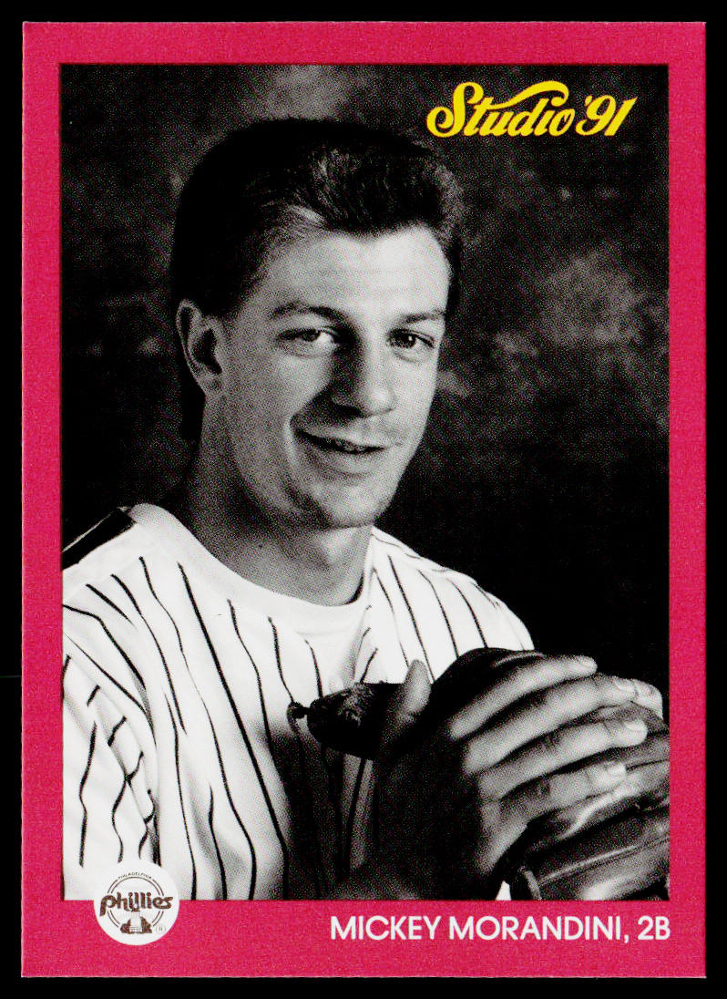 Mickey Morandini 1991 Studio #218 Philadelphia Phillies