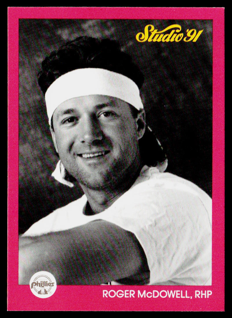 Roger McDowell 1991 Studio #217 Philadelphia Phillies
