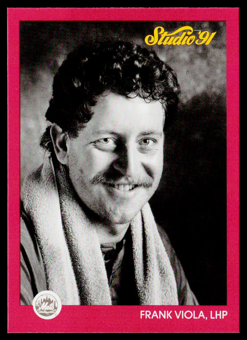 Frank Viola 1991 Studio #210 New York Mets