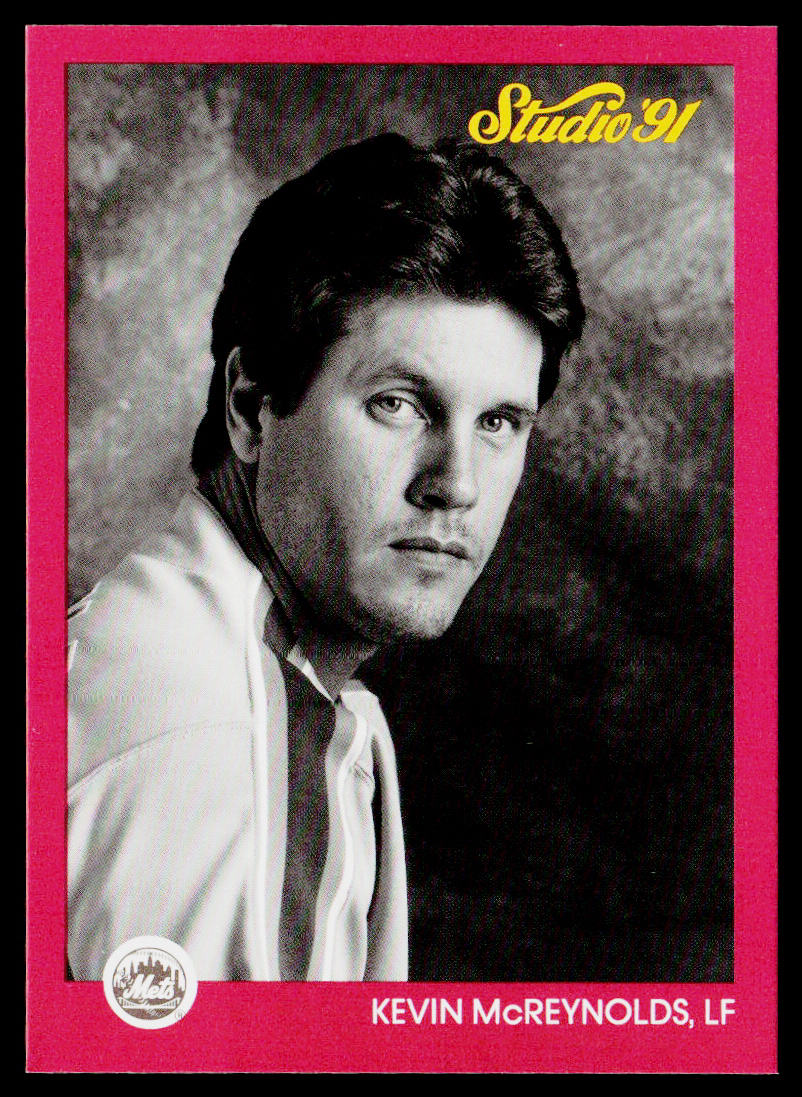 Kevin McReynolds 1991 Studio #209 New York Mets