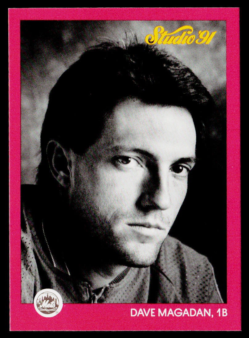 Dave Magadan 1991 Studio #208 New York Mets