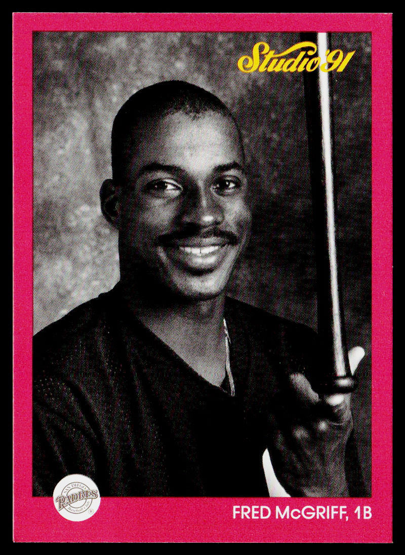 Fred McGriff 1991 Studio #247 San Diego Padres