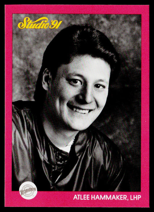 Atlee Hammaker 1991 Studio #246 San Diego Padres