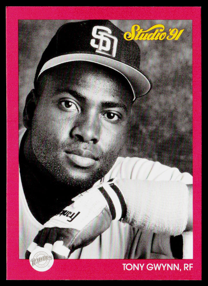 Tony Gwynn 1991 Studio #245 San Diego Padres