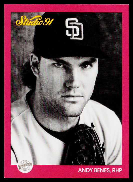 Andy Benes 1991 Studio #242 San Diego Padres