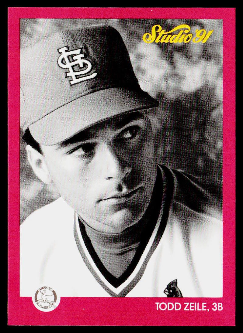 Todd Zeile 1991 Studio #240 St. Louis Cardinals