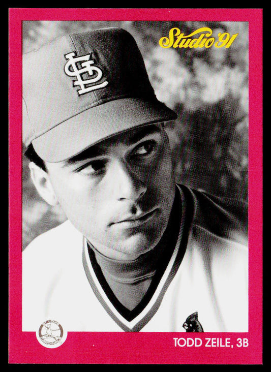 Todd Zeile 1991 Studio #240 St. Louis Cardinals
