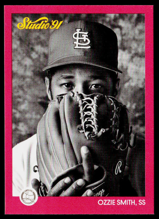 Ozzie Smith 1991 Studio #238 St. Louis Cardinals