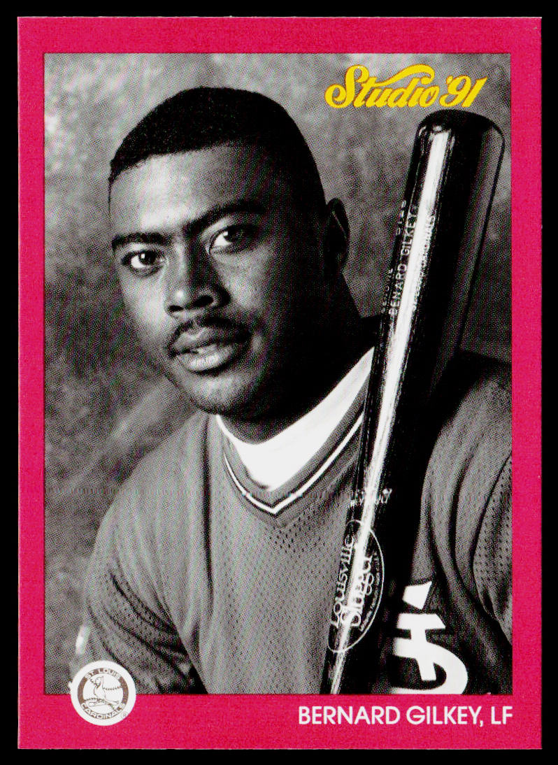 Bernard Gilkey 1991 Studio #231 St. Louis Cardinals