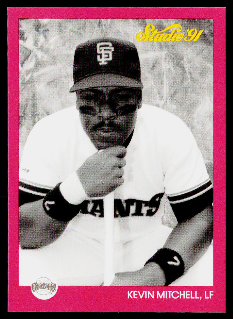 Kevin Mitchell 1991 Studio #257 San Francisco Giants