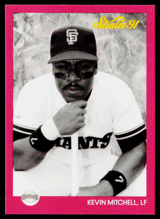 Kevin Mitchell 1991 Studio #257 San Francisco Giants