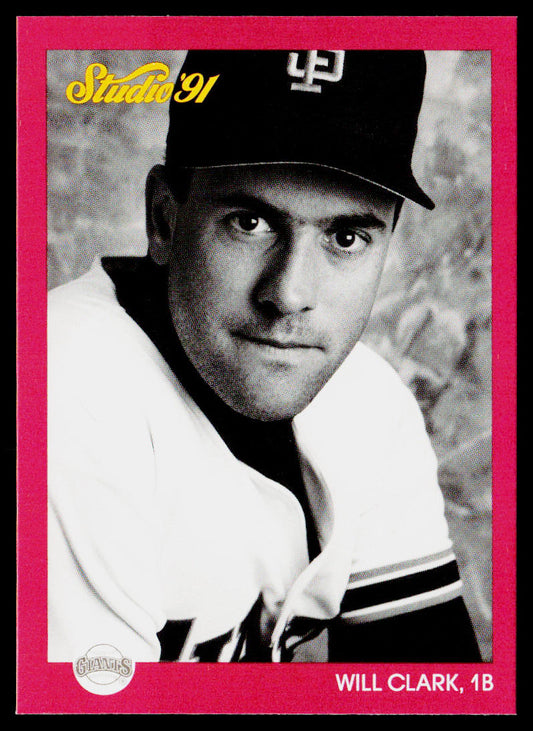 Will Clark 1991 Studio #254 San Francisco Giants