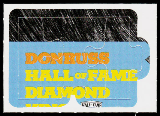 Rod Carew 1991 Studio Rod Carew Puzzle #1-3 Tan Border Minnesota Twins