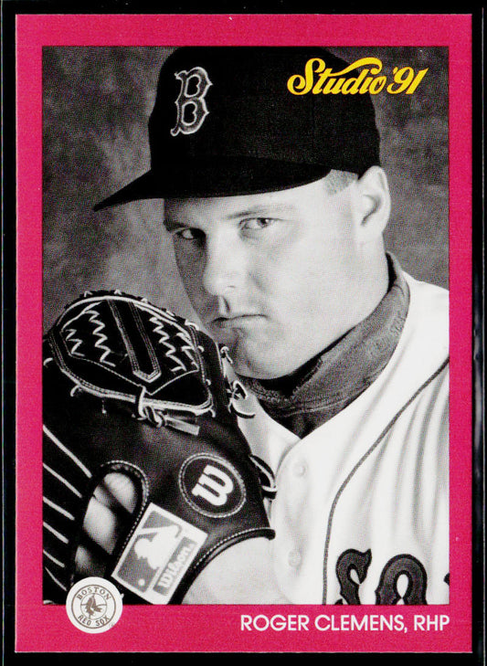Roger Clemens 1991 Studio #14 Boston Red Sox