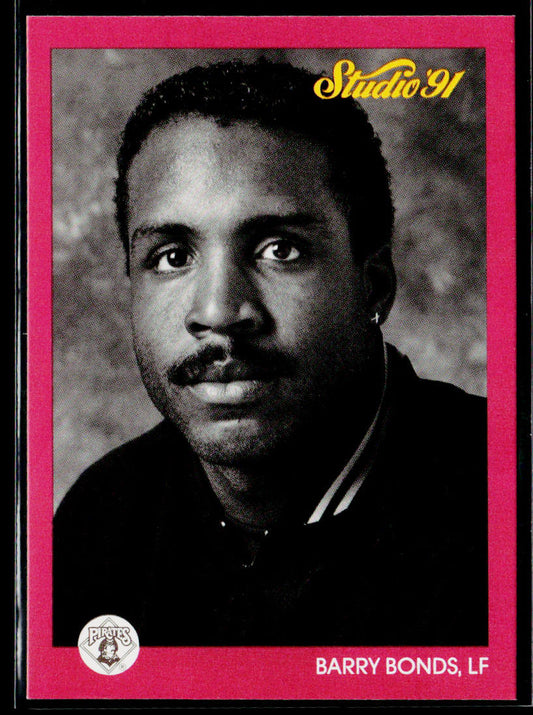 Barry Bonds 1991 Studio #222 Pittsburgh Pirates