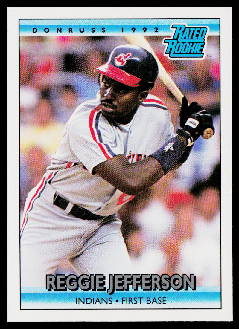 Reggie Jefferson 1992 Donruss #12b Cleveland Indians