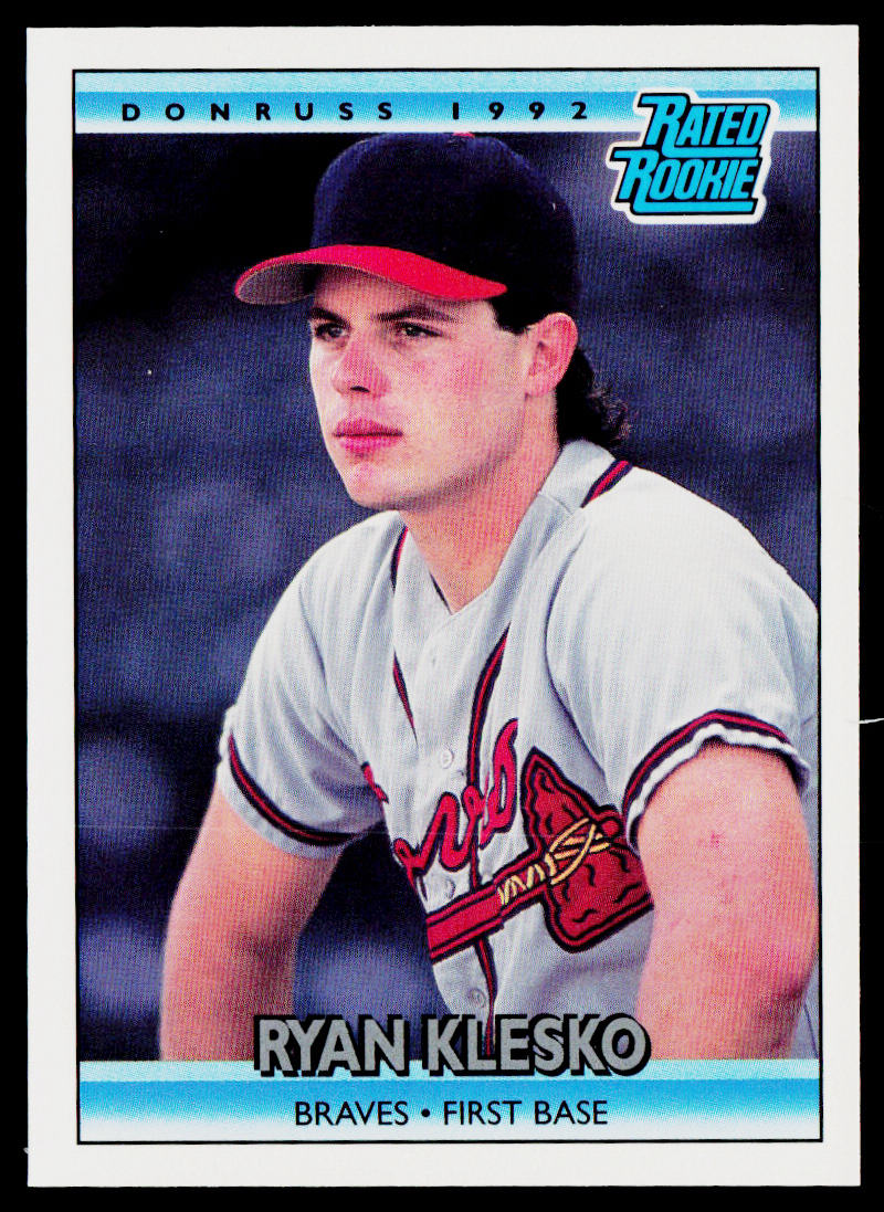 Ryan Klesko 1992 Donruss #13 Atlanta Braves