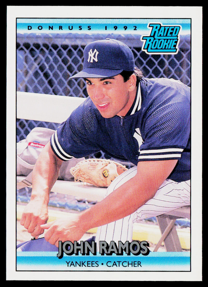 John Ramos 1992 Donruss #15b New York Yankees