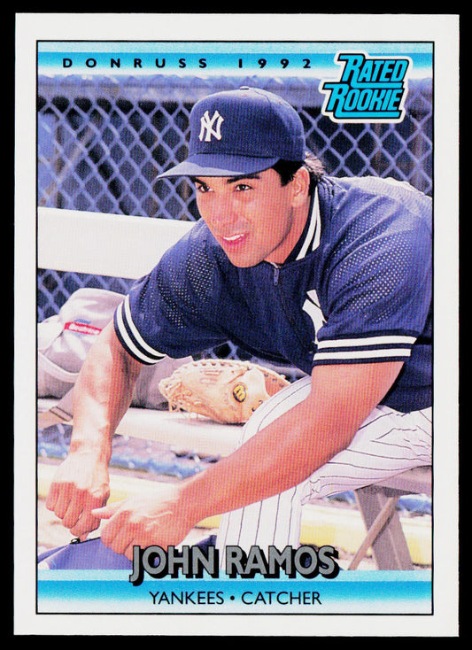 John Ramos 1992 Donruss #15b New York Yankees