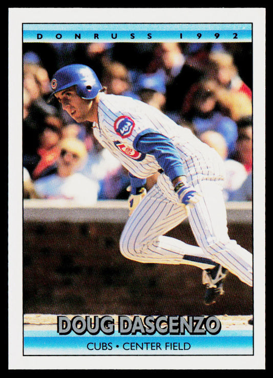 Doug Dascenzo 1992 Donruss #38 Chicago Cubs