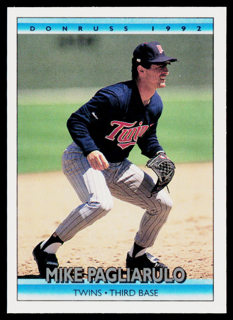Mike Pagliarulo 1992 Donruss #62b Minnesota Twins