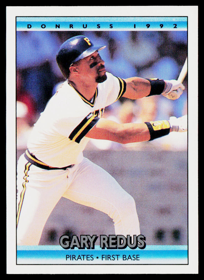 Gary Redus 1992 Donruss #67 Pittsburgh Pirates
