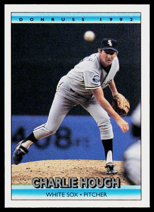Charlie Hough 1992 Donruss #69b Chicago White Sox