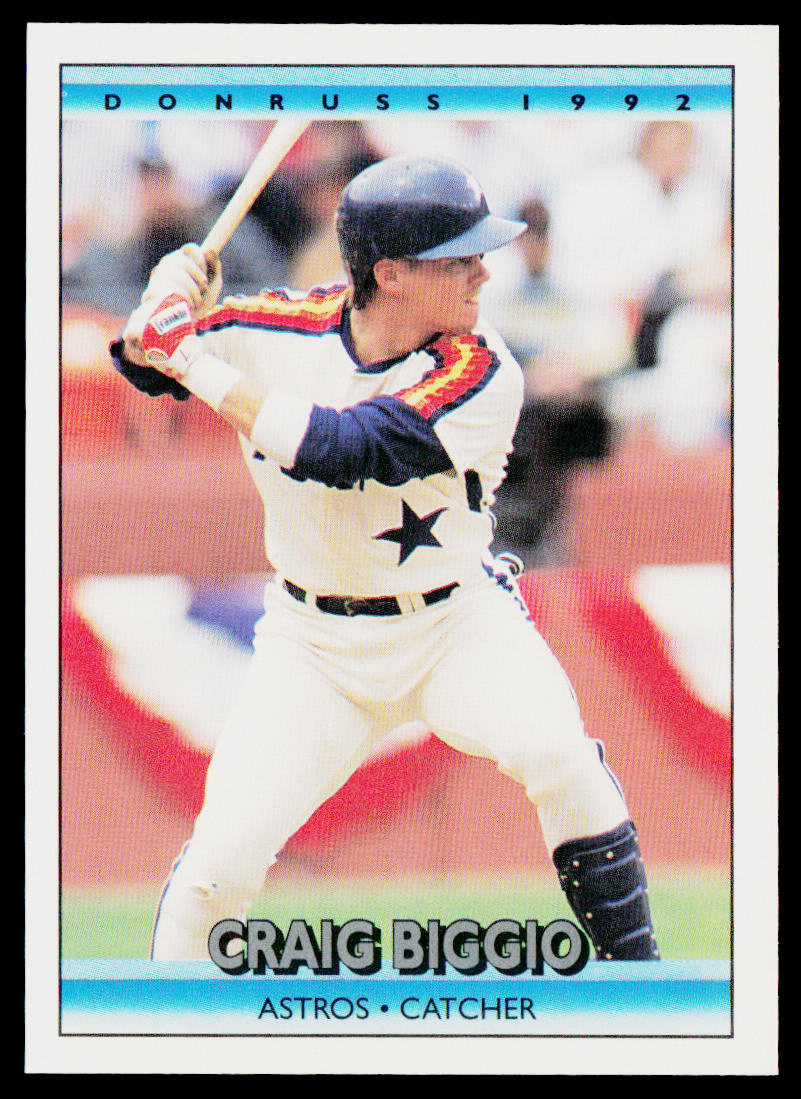 Craig Biggio 1992 Donruss #75 Houston Astros