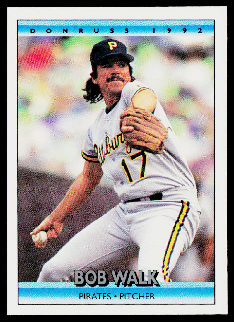 Bob Walk 1992 Donruss #88 Pittsburgh Pirates