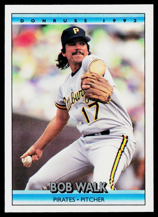 Bob Walk 1992 Donruss #88 Pittsburgh Pirates