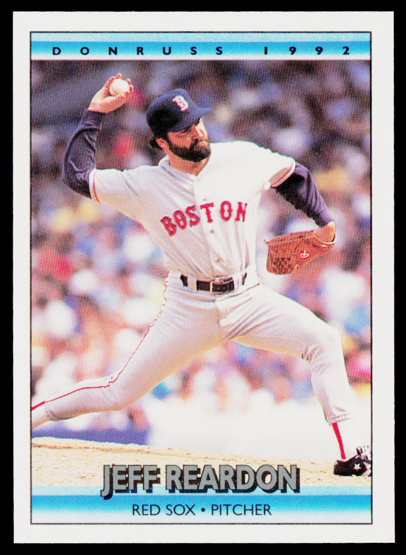 Jeff Reardon 1992 Donruss #89 Boston Red Sox