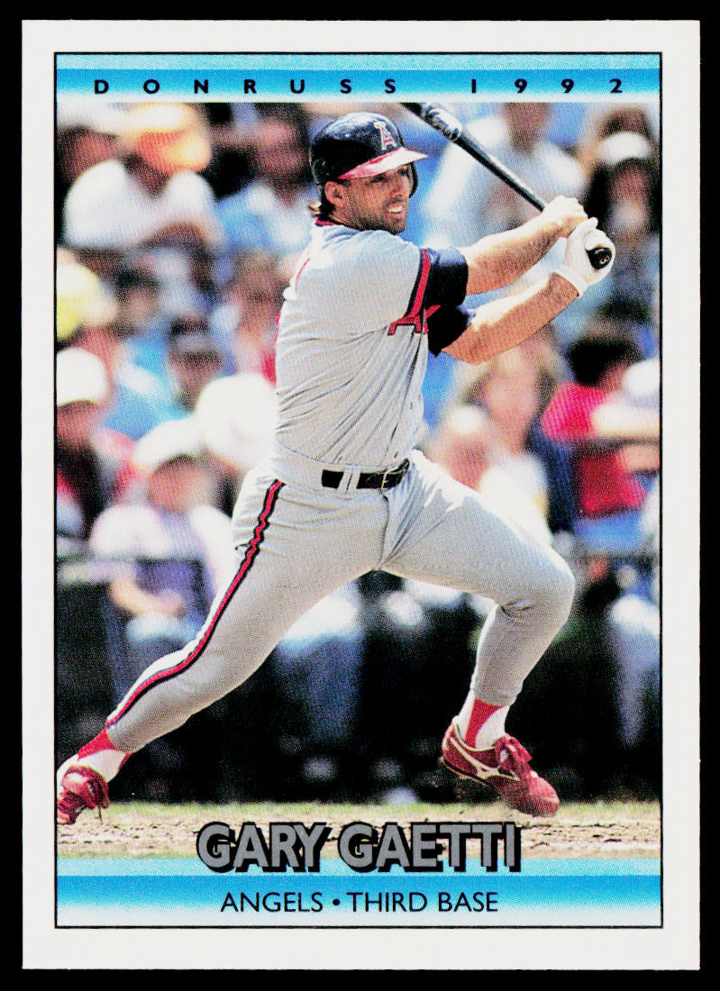 Gary Gaetti 1992 Donruss #96 California Angels