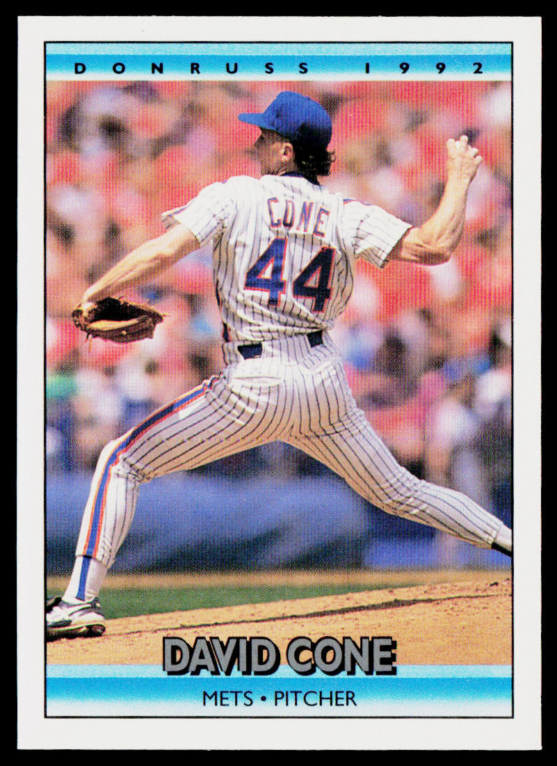 David Cone 1992 Donruss #97 New York Mets