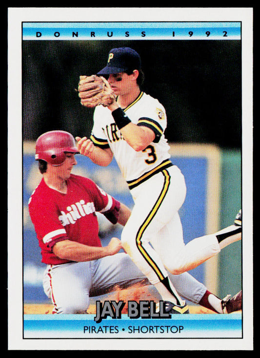 Jay Bell 1992 Donruss #100b Pittsburgh Pirates