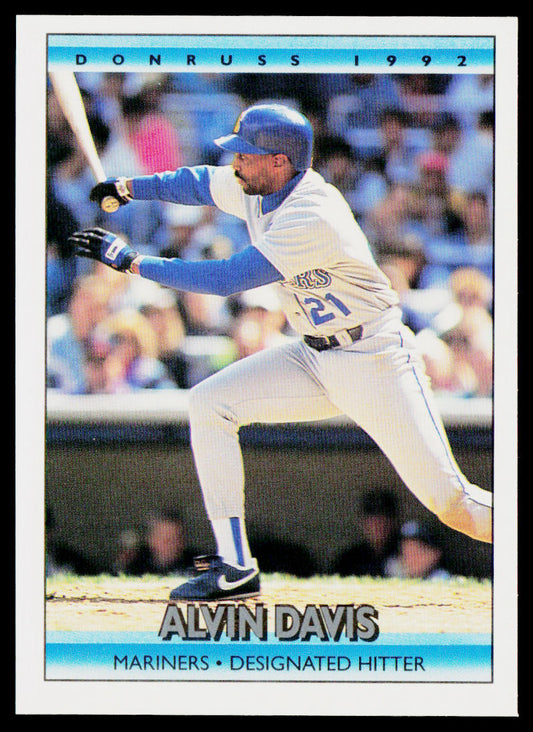 Alvin Davis 1992 Donruss #124 Seattle Mariners