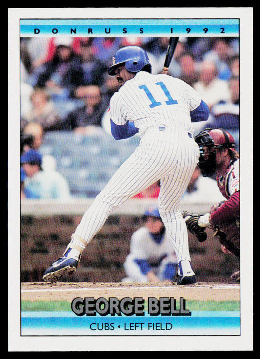 George Bell 1992 Donruss #127 Chicago Cubs